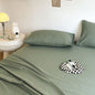 Washed Cotton Bed Sheets (15 Colors)
