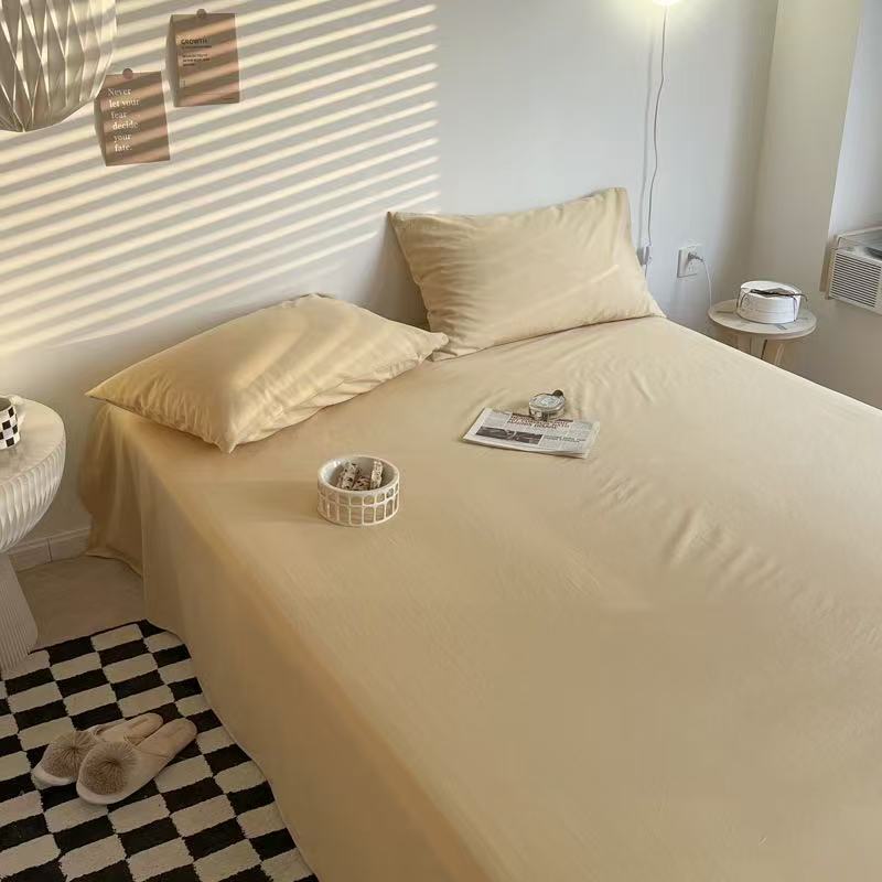 Washed Cotton Bed Sheets (15 Colors)