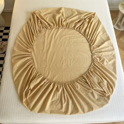 Washed Cotton Bed Sheets (15 Colors)