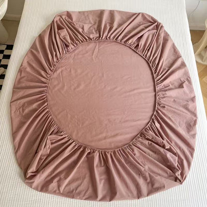 Washed Cotton Bed Sheets (15 Colors)