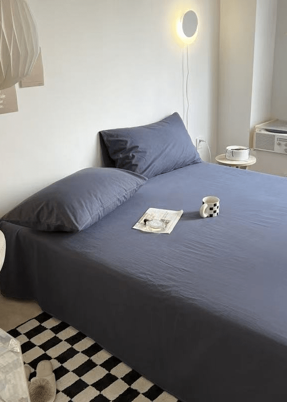 Washed Cotton Bed Sheets (15 Colors)