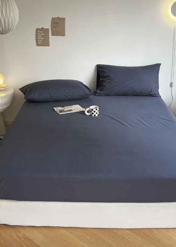 Washed Cotton Bed Sheets (15 Colors)