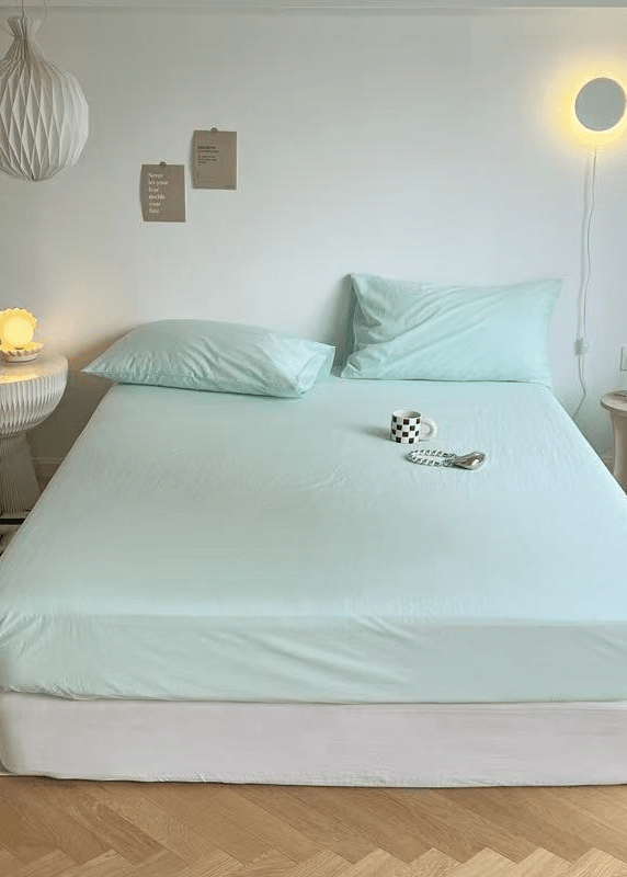 Washed Cotton Bed Sheets (15 Colors)