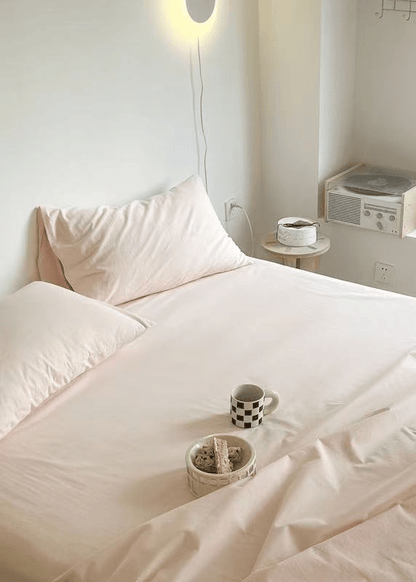 Washed Cotton Bed Sheets (15 Colors)