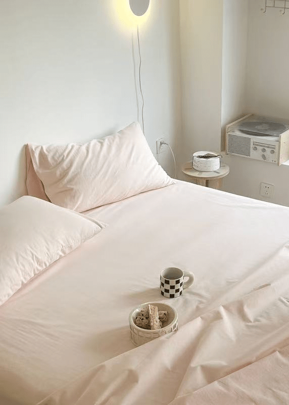 Washed Cotton Bed Sheets (15 Colors)