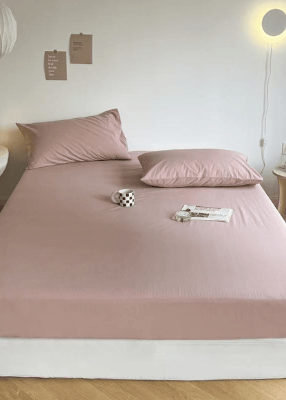 Washed Cotton Bed Sheets (15 Colors)
