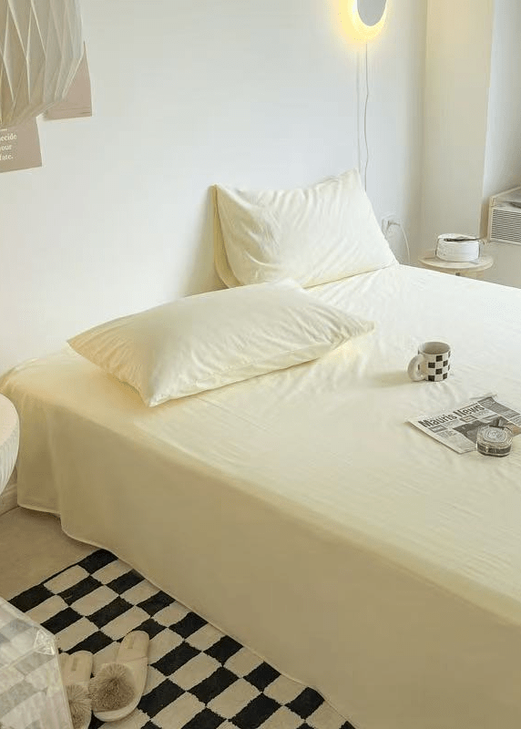 Washed Cotton Bed Sheets (15 Colors)