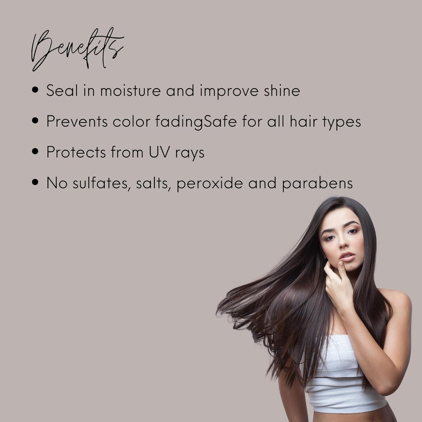 Watercolors Intense Hair Glossifier, Anti Frizz & UV Protector Finishing Spray 4 oz