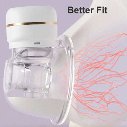 Wearable Electric Breast Pump Silicone Flange