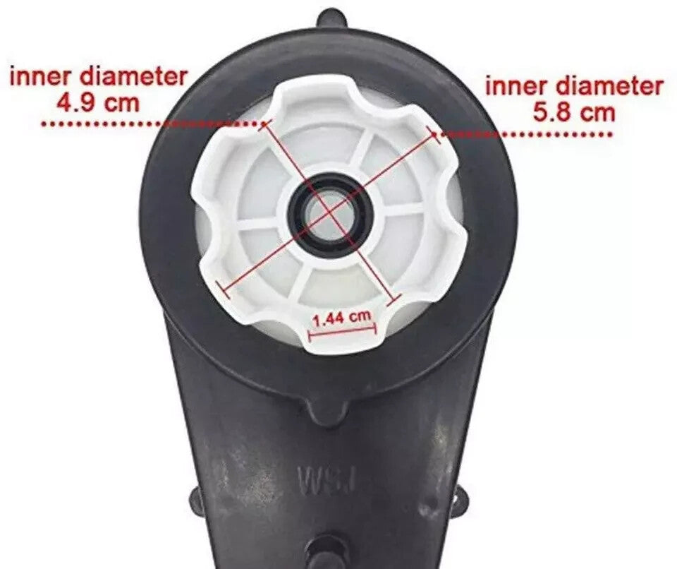 24V 30000RPM DC Motor with Gearbox for Kids Ride-On Car and SUV Parts
