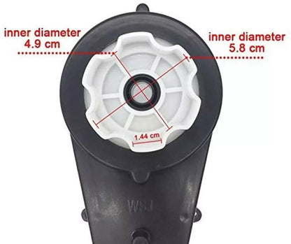 24V 30000RPM DC Motor with Gearbox for Kids Ride-On Car and SUV Parts
