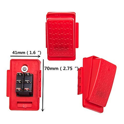 6V and 12V Foot Pedal Accelerator with Reset Control Switch for Kids Ride-On Vehicles
