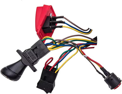 Children's DIY Electric Car Kit with Wires and Gearbox Accessories