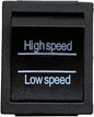Electric Powered 4-Wheel Replacement with High and Low Speed Switch for Children