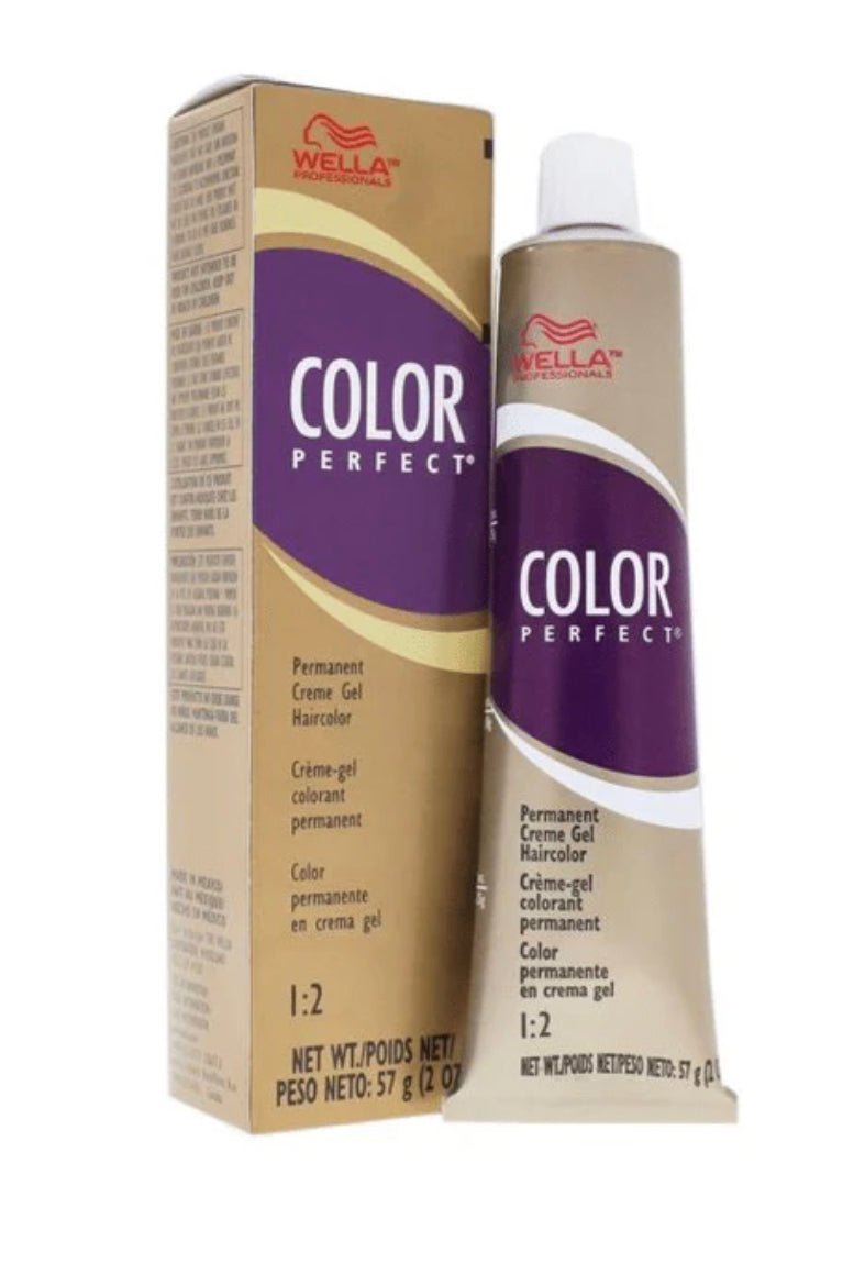 Wella Color Perfect Colorant Gel Creme Hair Color 6RBP 6/55
