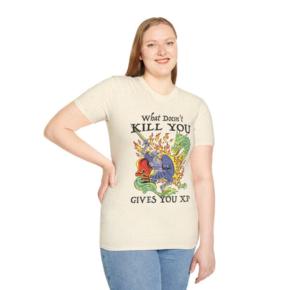 What Doesn't Kill You Gives You XP T-Shirt