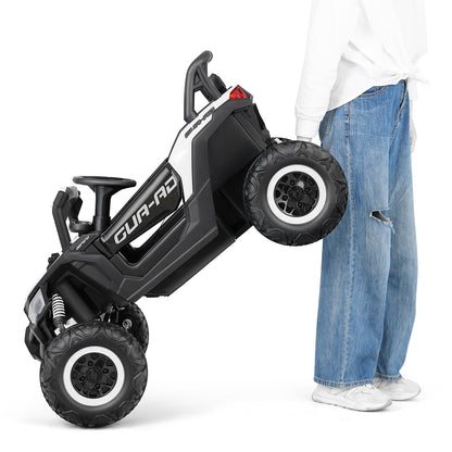 12V Kids Electric Off-Road UTV Ride-On Vehicle with Music, LED Lights, and Remote Control
