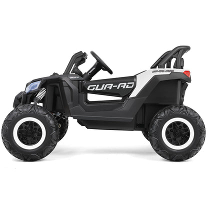 12V Kids Electric Off-Road UTV Ride-On Vehicle with Music, LED Lights, and Remote Control