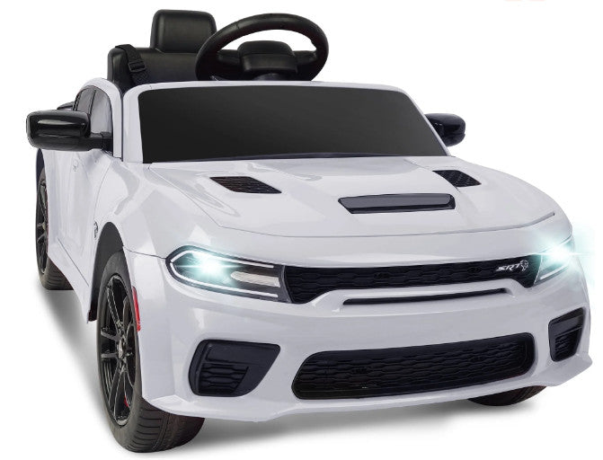 Electric Ride-On Car for Kids with Safety Belt, Parental Remote Control, and Music