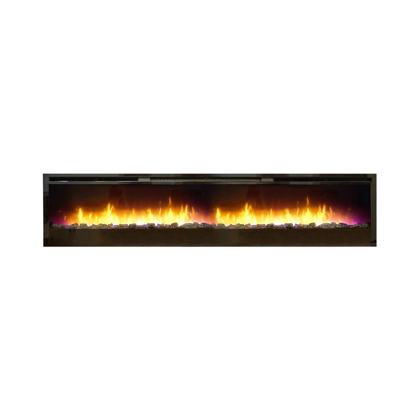 White Mountain Hearth (Empire) Nexfire 74-Inch Contemporary Linear Electric Wall Mount Fireplace [EBL74] (SAK14782)