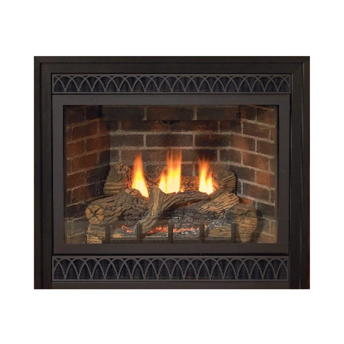 White Mountain Hearth (Empire) Tahoe 36-Inch Propane Gas Direct Vent Deluxe Fireplace [DVD36FP] (SAK67105)