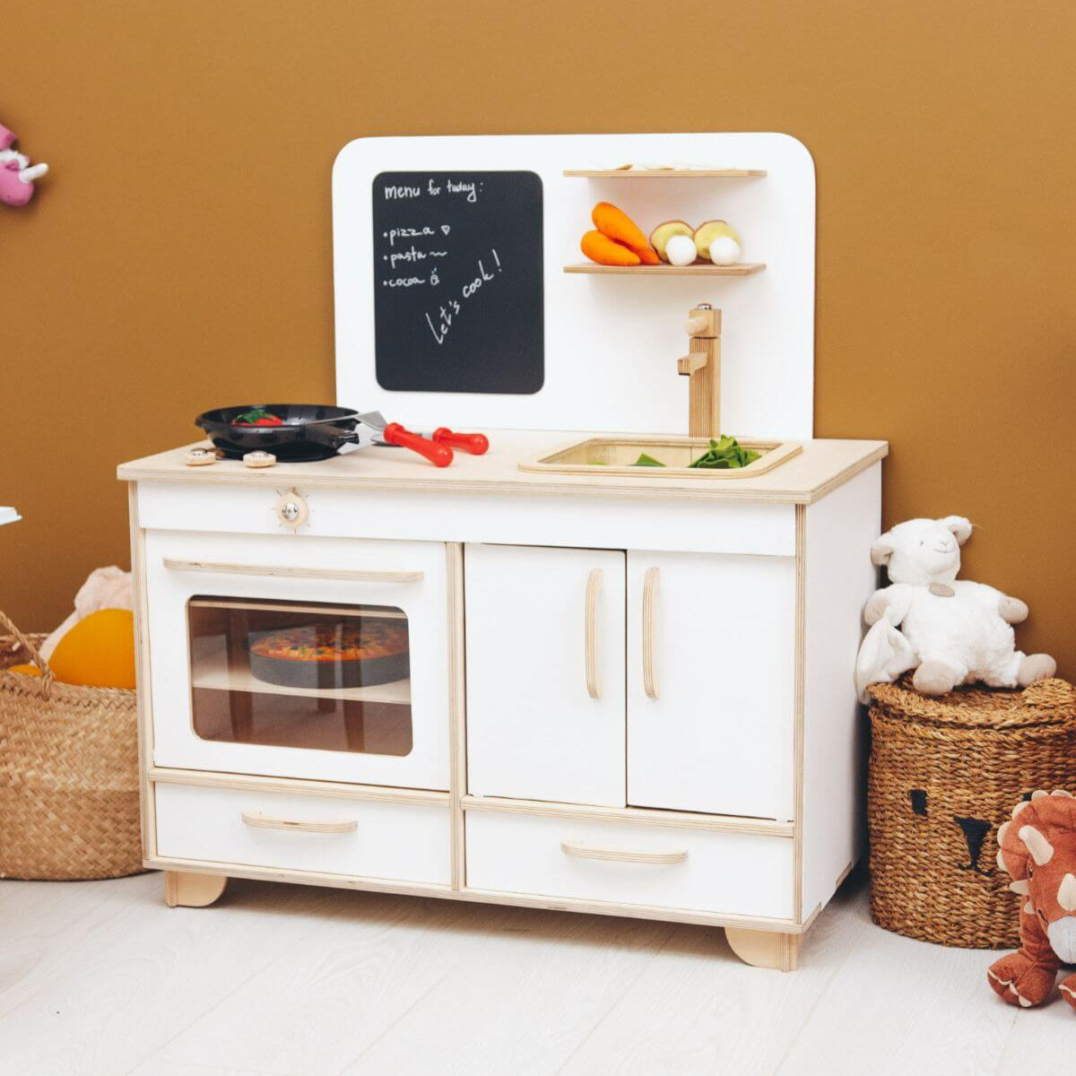 Wooden Play Kitchen