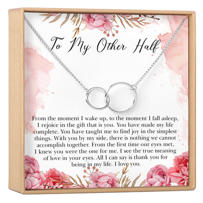 Wife Double Circles Necklace