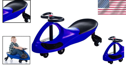 Wiggle Car Toddler Ride-On Toy with Twist-to-Move Design, No Gears or Pedals