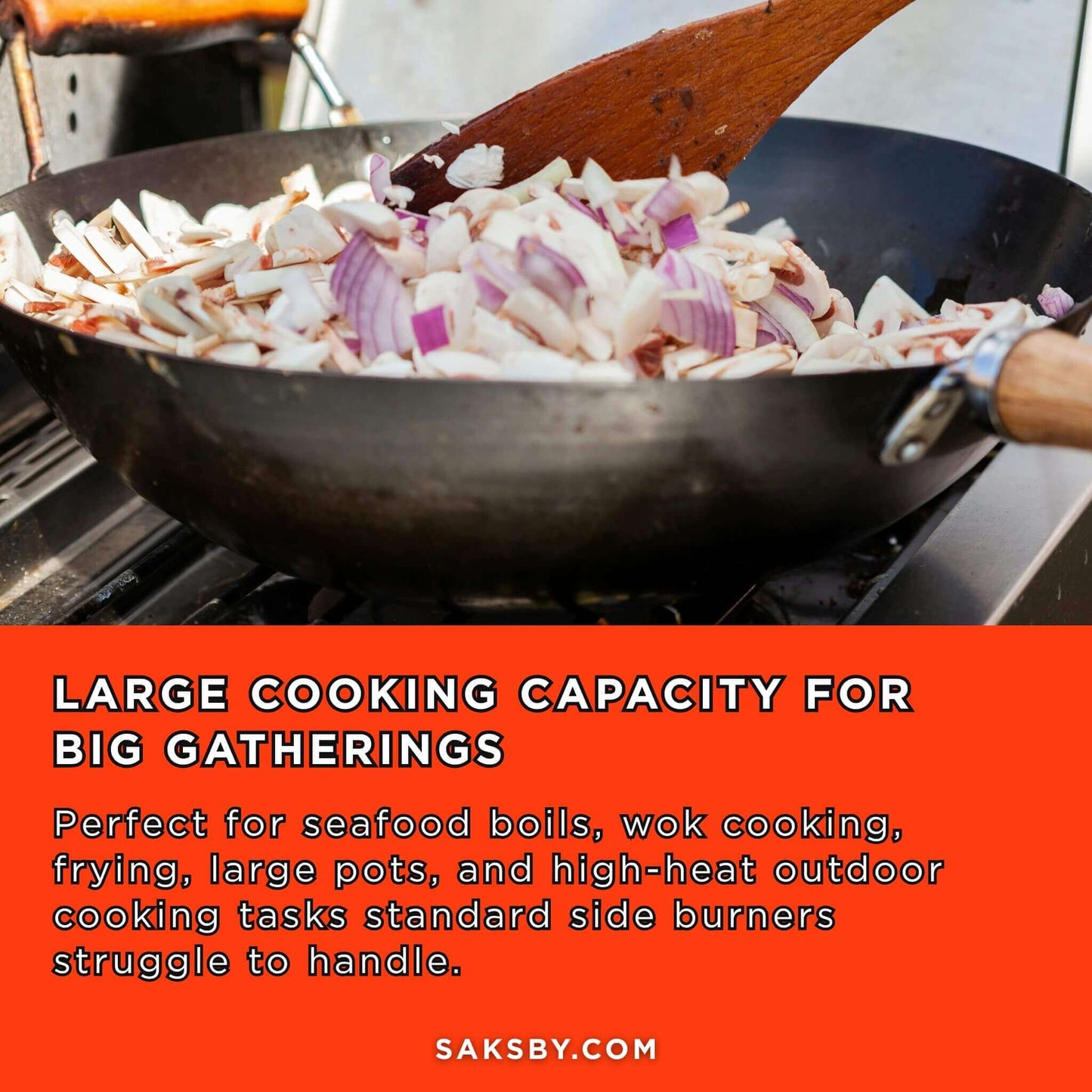 Wildfire Outdoor Living Ranch Pro 24-Inch Stainless Steel Power Burner [WFPOWBRN-BSS/SS] (SAK71537)