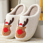 Winter Fluffy Fur Flat Slippers - # BOAA73410004