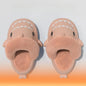 Winter Plush Shark Slippers Boys Men - # BOAA73410003
