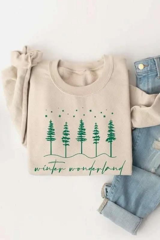 Color Bear Graphic Sweatshirt Unisex Fleece Winter