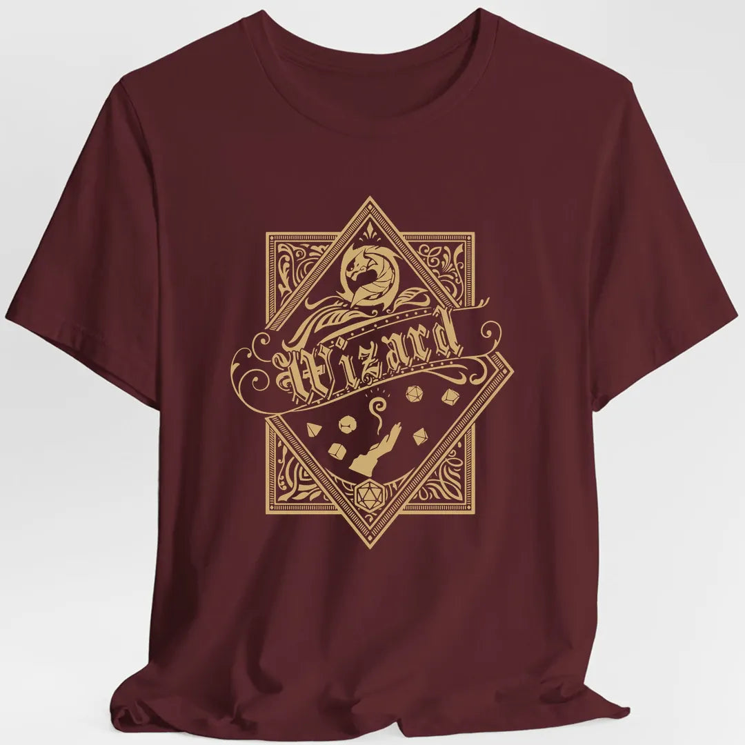 Wizard D&D Class Emblem T-shirt