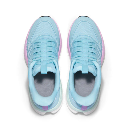Women's Slip On Walking Shoes Running ActiveCushion Comfortable Tennis Breathable Non Slip Athletic Gym Workout Cross Training Sneakers 6 Light Blue - #GIAA73110001