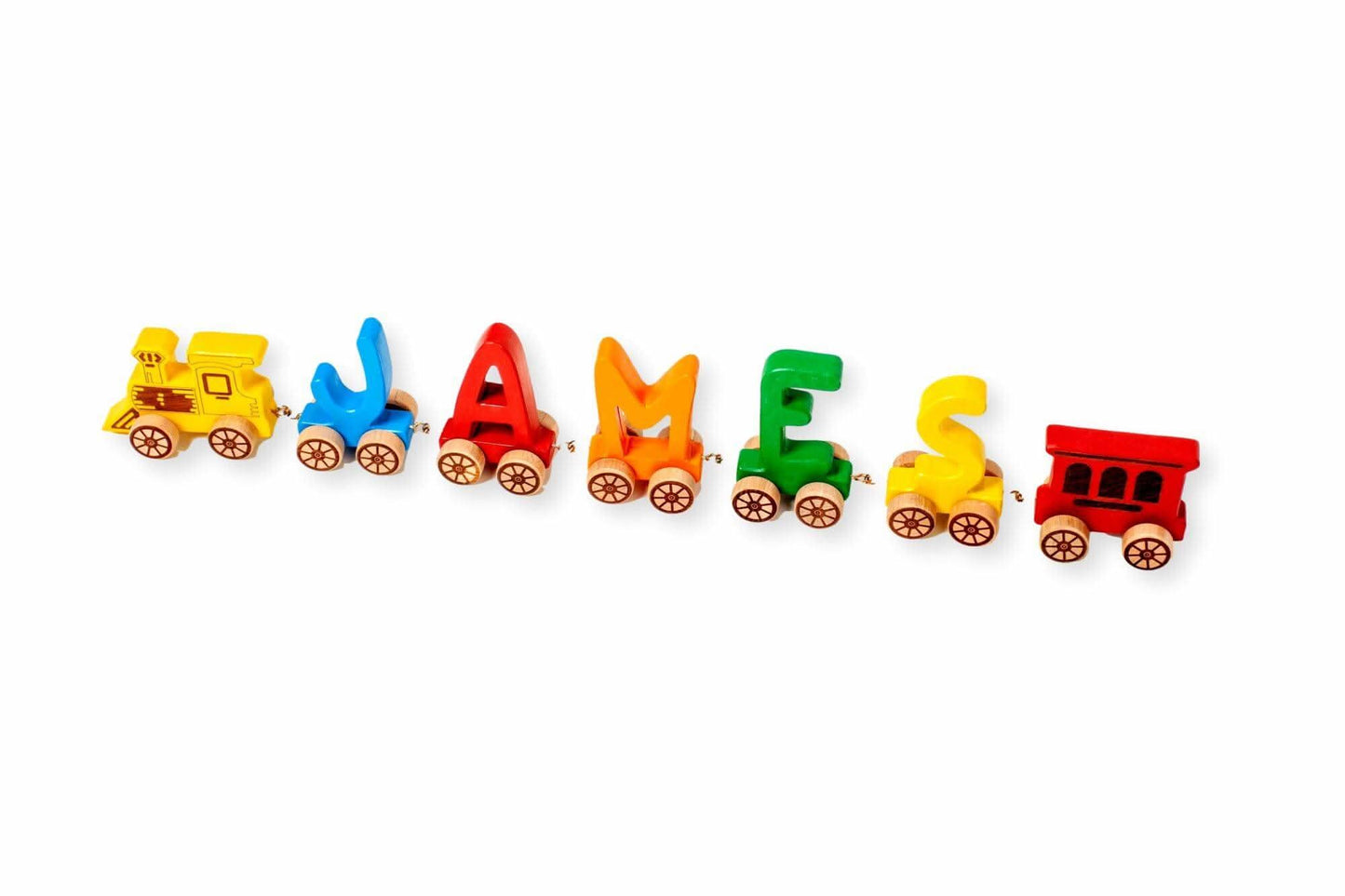 Wooden Letter Train Puzzle