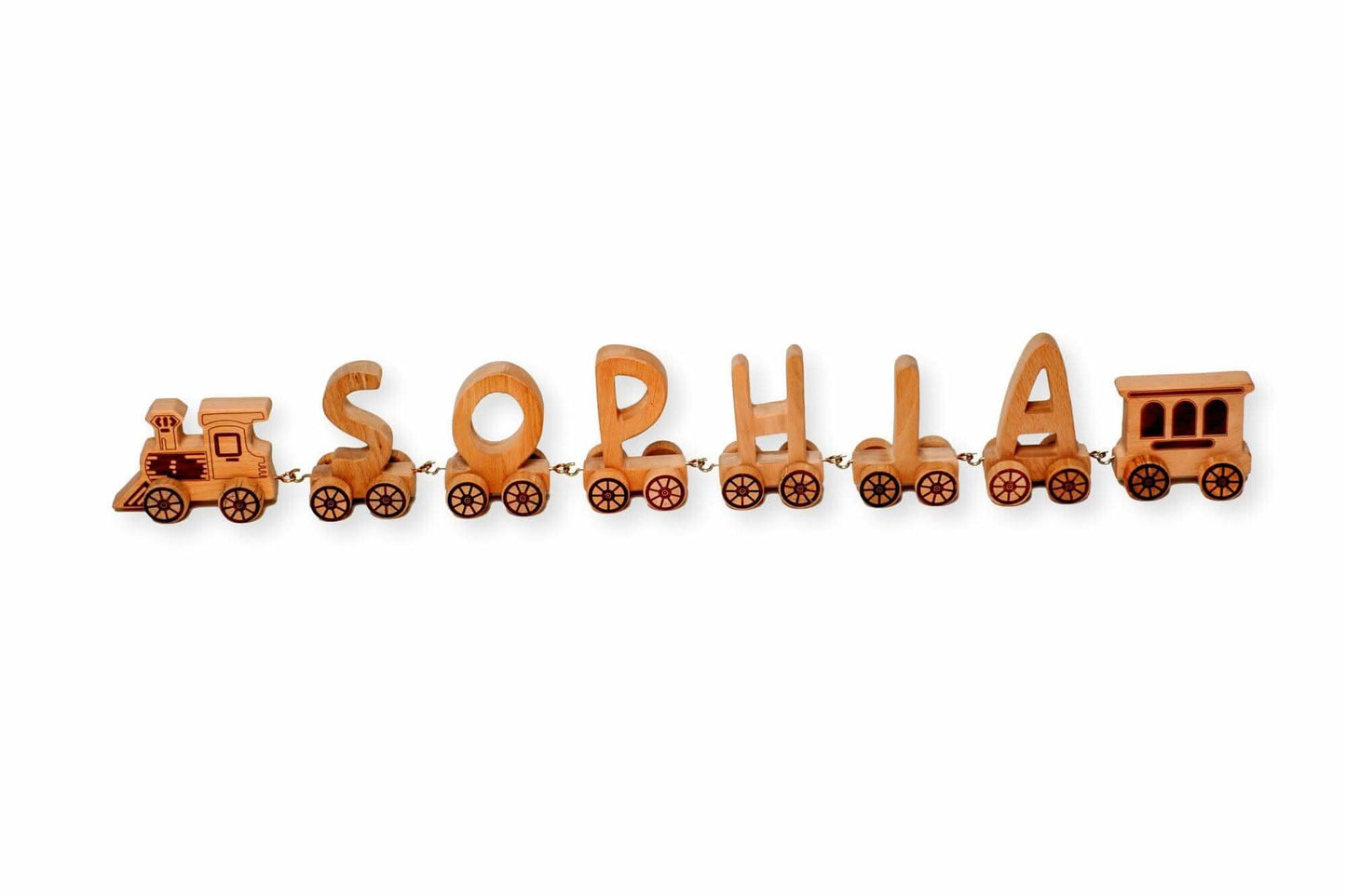Wooden Letter Train Puzzle