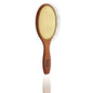 VIP Extensions Wooden Round Paddle Hair Brush Anti-Static Metal Bristles
