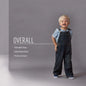 Wrangler Authentic | Boys' Classic Denim Overall | 5T Aged | Indigo - # BOAA11410014