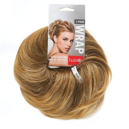 Hairdo 2-Pack Wrap Style-A-Do & Mini-Do Duo Hairpiece - Choose Color