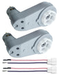 2PCS 18V-24V RS775 Electric Gearbox for Kids Ride-On Car