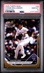Graded 2025 Topps Now Chase Dollander #46 Gold Foil /50 Rookie RC Baseball Card PSA 10 Gem Mint