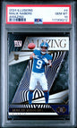 Graded 2024 Panini Illusions Malik Nabers #4 Amazing Rookie RC Football Card PSA 10 Gem Mint