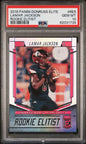 Graded 2018 Panini Donruss Elite Lamar Jackson #RE5 Rookie Elitist Rookie RC Football Card PSA 10 Gem Mint