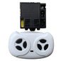 Yellow Four-Sided Socket JR RX 12V Kids Electric Ride-On Car with 2.4G Bluetooth Remote Control