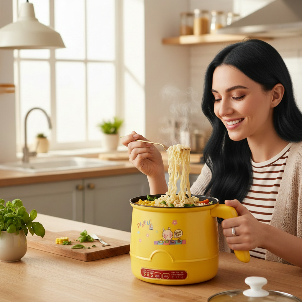 Multi-Cooker | Mini Electric Hot Pot & Steamer for Fast Household Meals