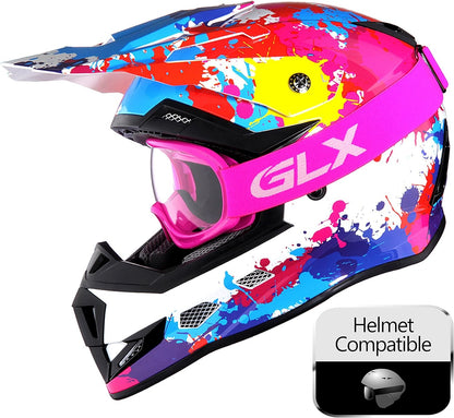 Anti-Fog Impact-Resistant Kids ATV Off-Road Motocross Goggles