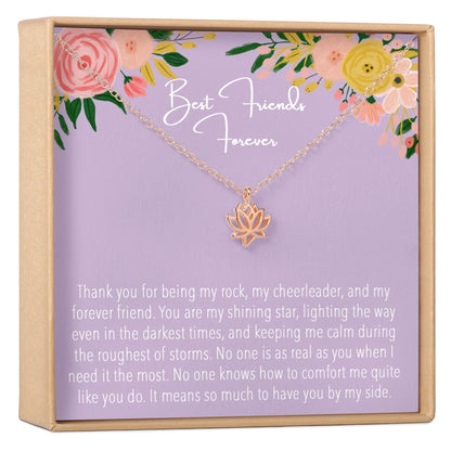 Yoga Teacher Lotus Necklace