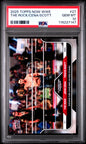 Graded 2025 Topps Now WWE The Rock/Cena/Scott #27 Wrestling Card PSA 10 Gem Mint