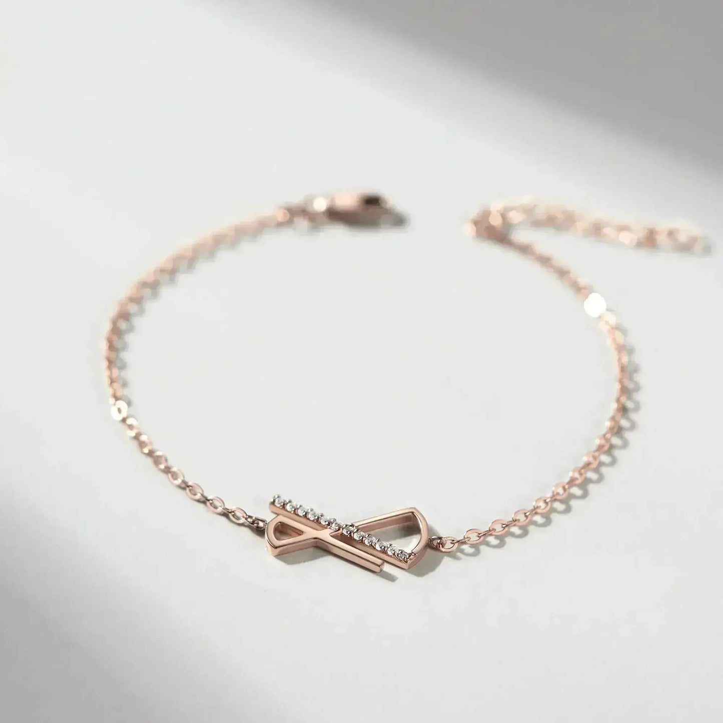 Infintity Charm Bracelet, Silver Infinite Jewelry, Stone Bracelet Fot