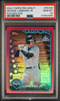 Graded 2024 Topps Pro Debut George Lombard Jr #PD190 Fuschia Foil /199 Rookie RC Baseball Card PSA 10 Gem Mint